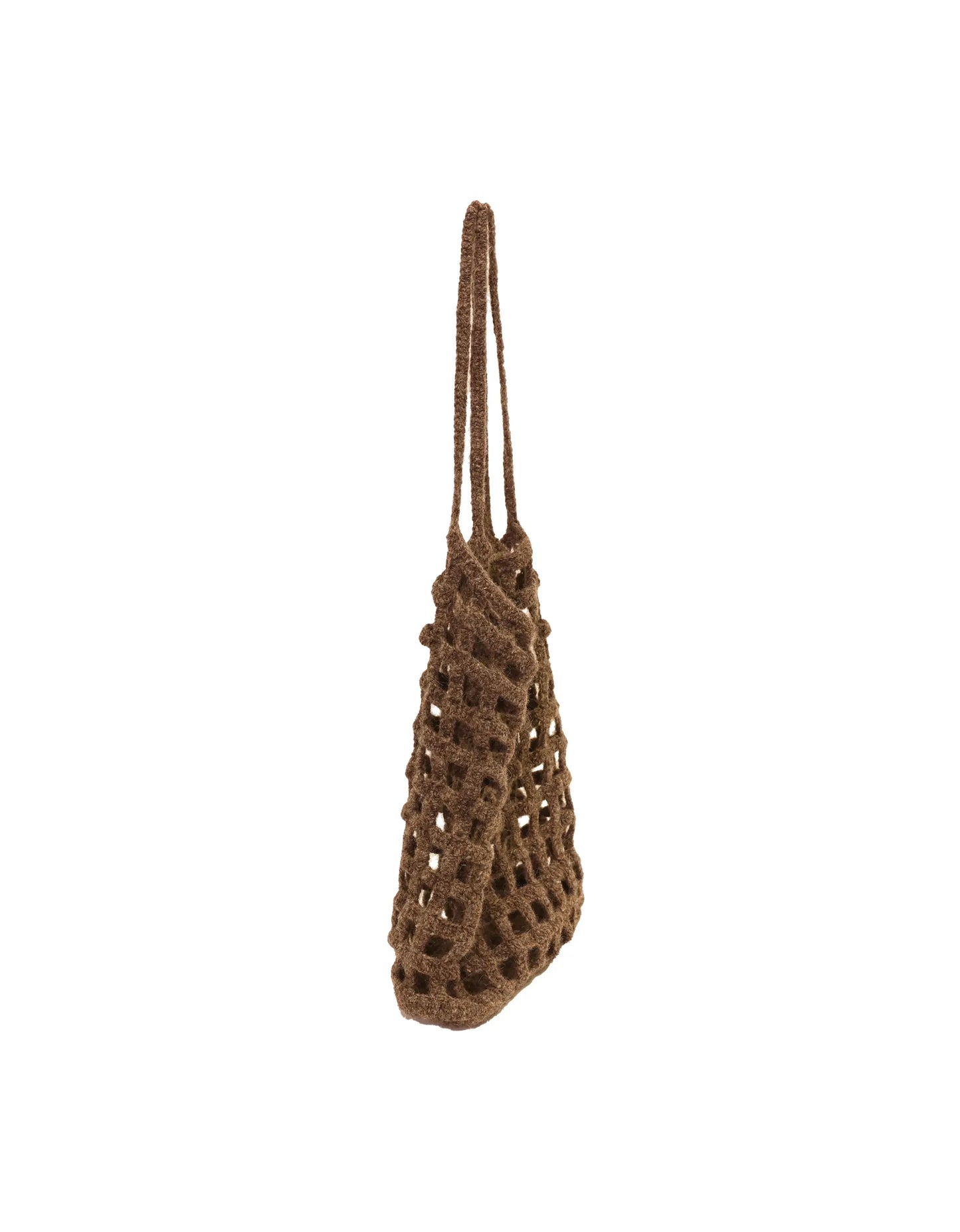 Liridona | untreated crochet grid bag