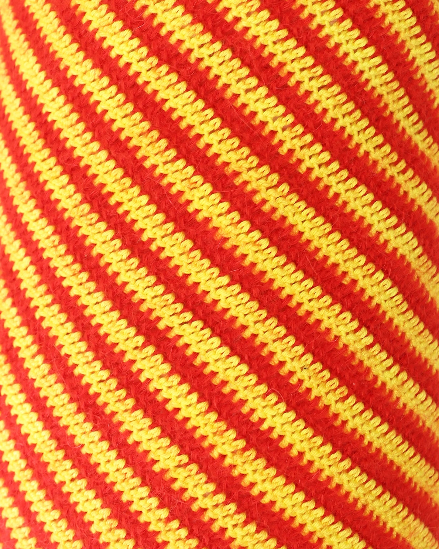 Zef | bi-color stripe crochet headrest with down inlet