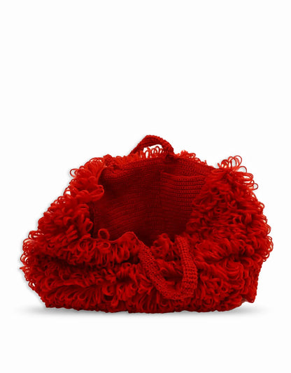 Luana | bouclé loops crochet bag