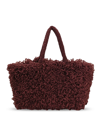 Luana | bouclé loops crochet bag