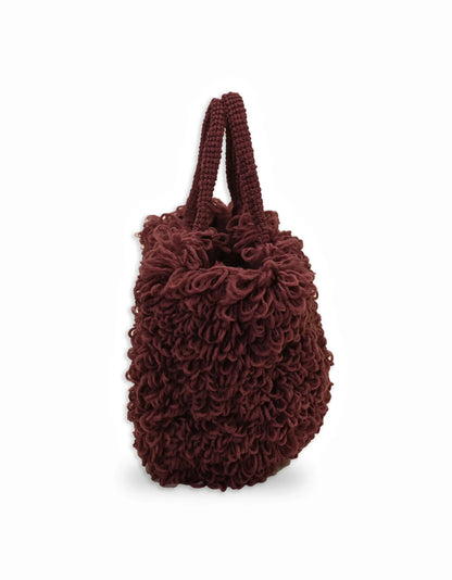 Luana | bouclé loops crochet bag