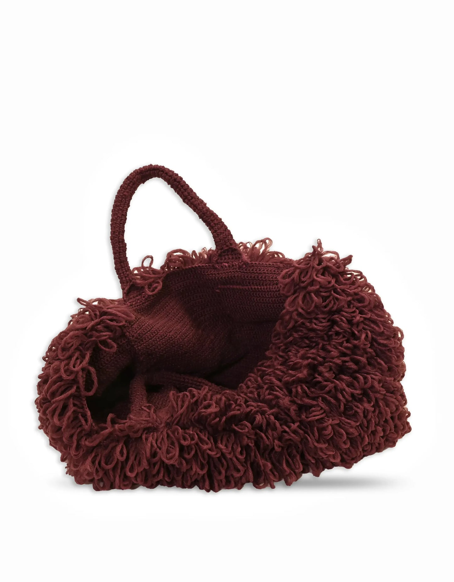 Luana | bouclé loops crochet bag