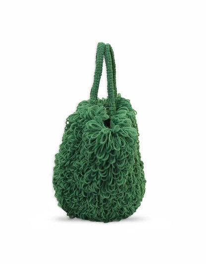 Luana | bouclé loops crochet bag