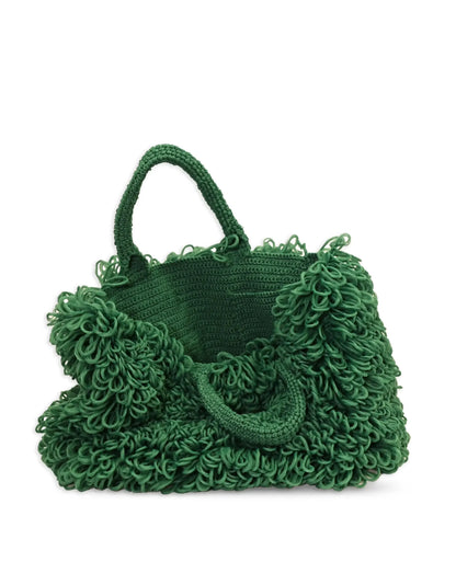 Luana | bouclé loops crochet bag