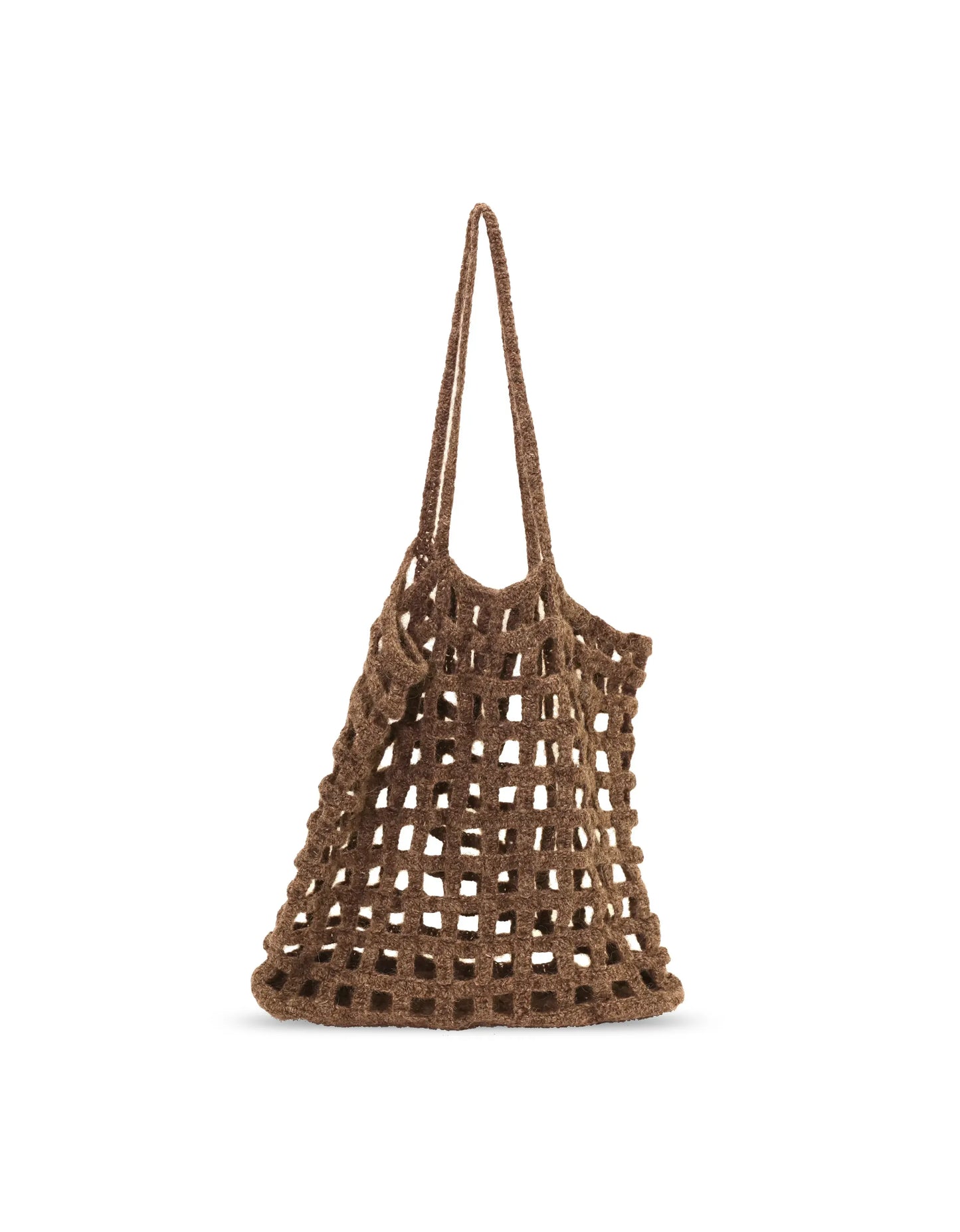 Liridona | untreated crochet grid bag