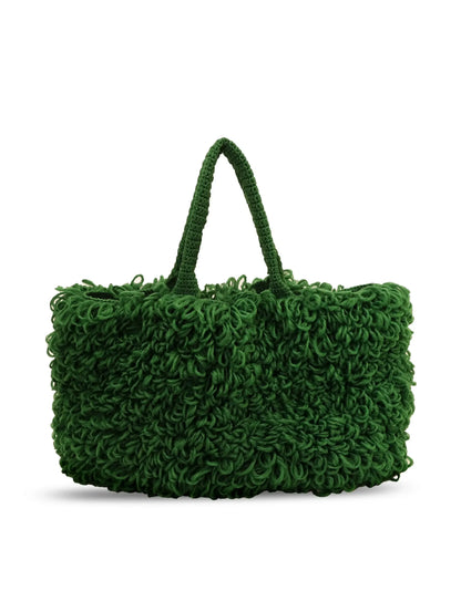 Luana | bouclé loops crochet bag