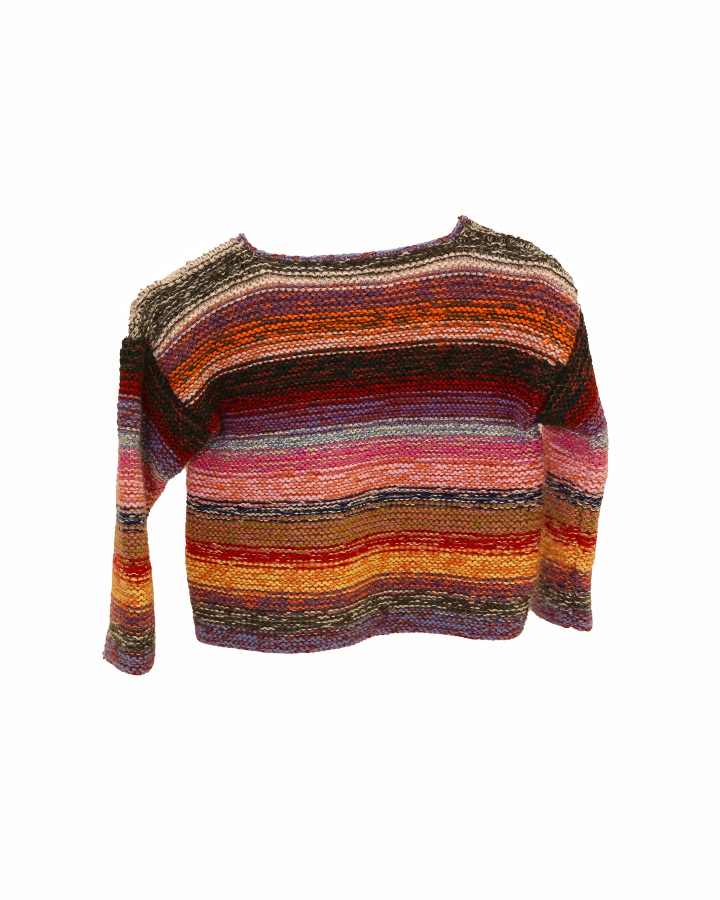 Shpirti | stripe knit cardigan with buttons