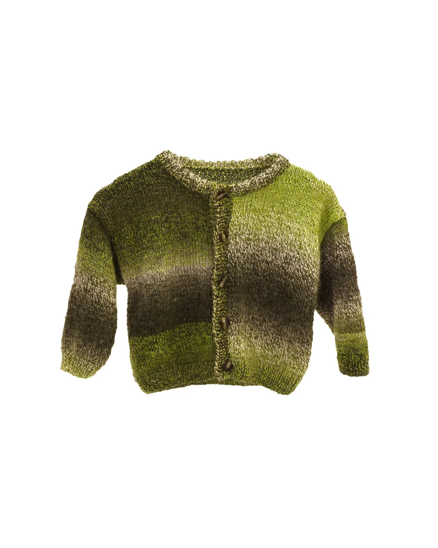 Rrushi | mélange plain knit with buttons