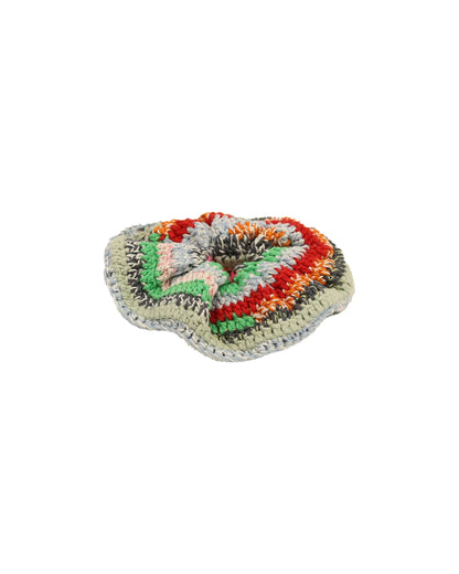 Fjonga | stripe crochet scrunchie