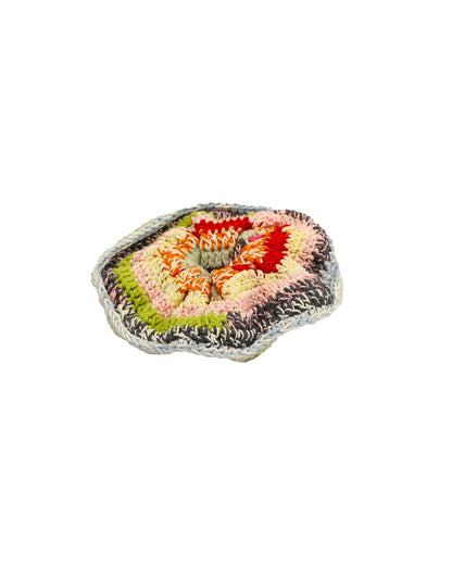 Fjonga | stripe crochet scrunchie