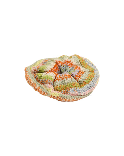 Fjonga | stripe crochet scrunchie