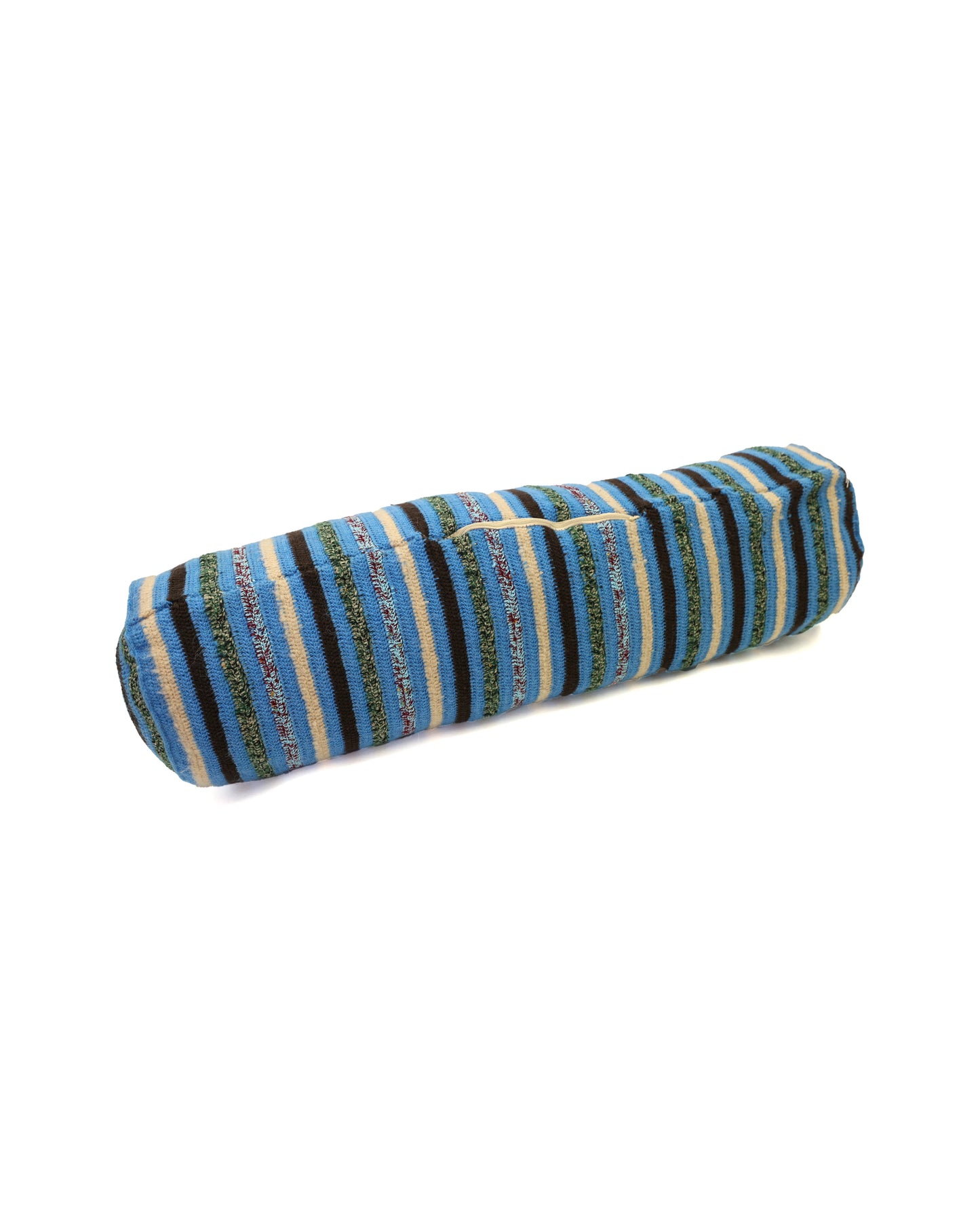 Gjon | stripe crochet headrest with down inlet and zip