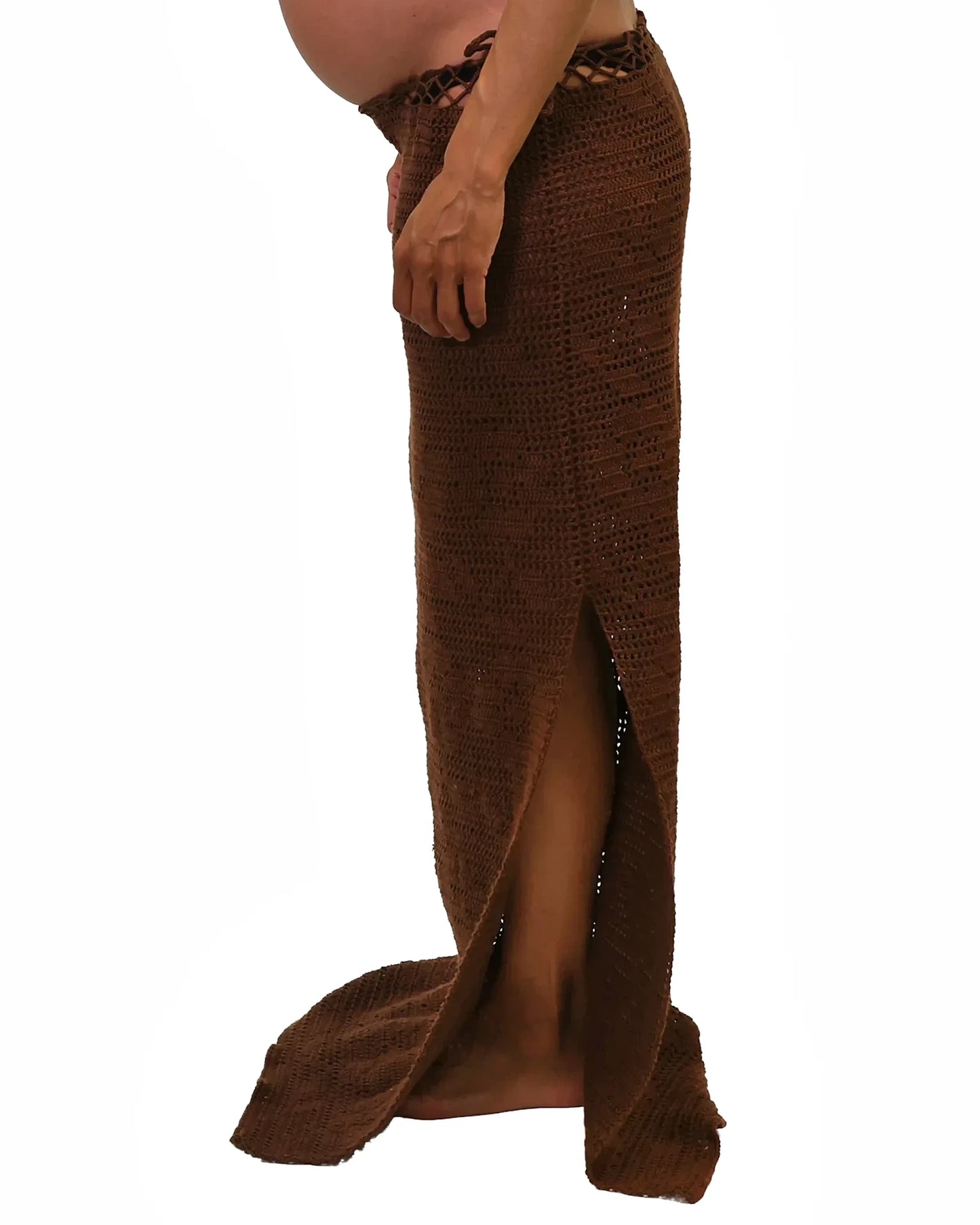 Pranvera | flower crochet skirt