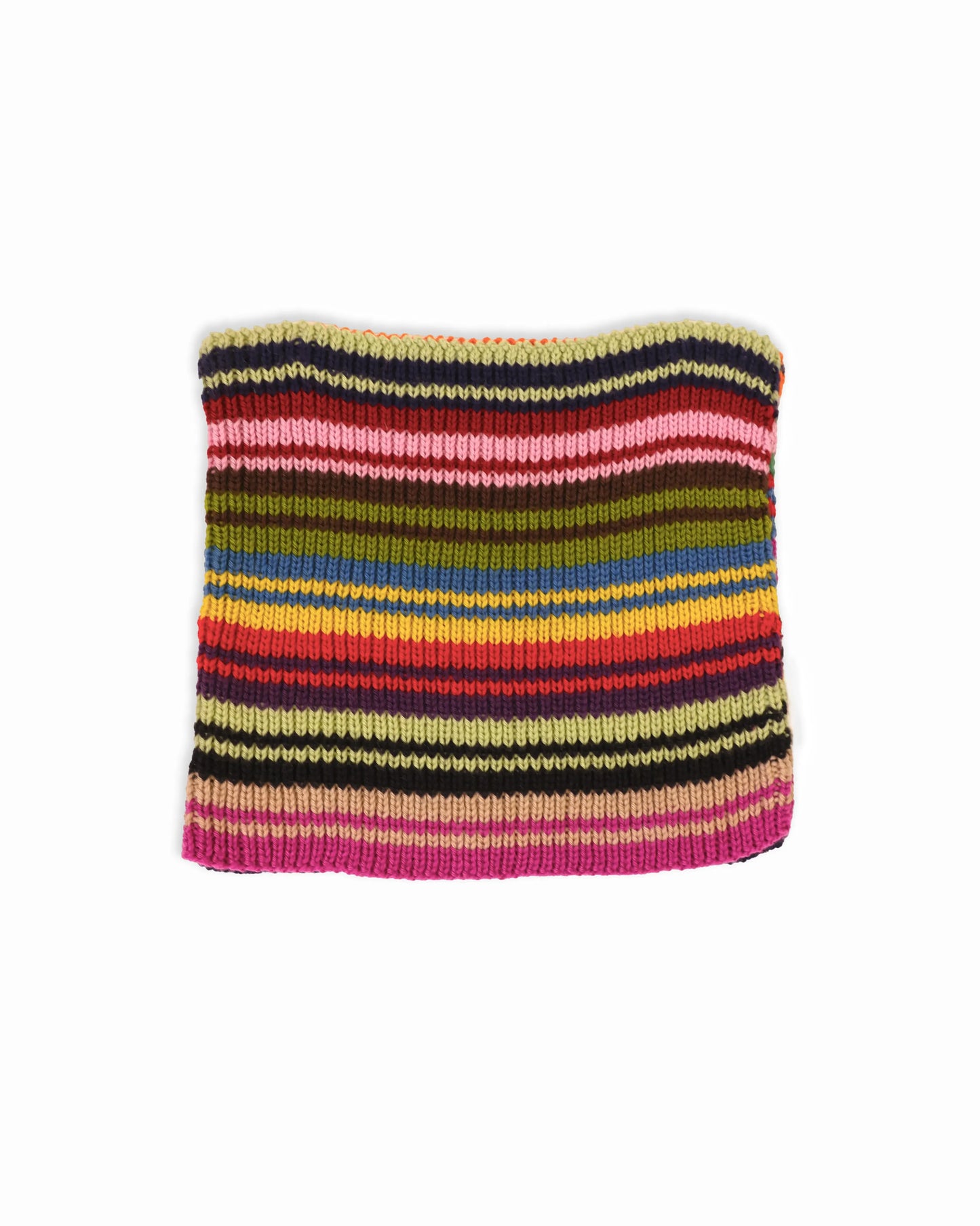 Vesa | stripe rib knit tube top/skirt