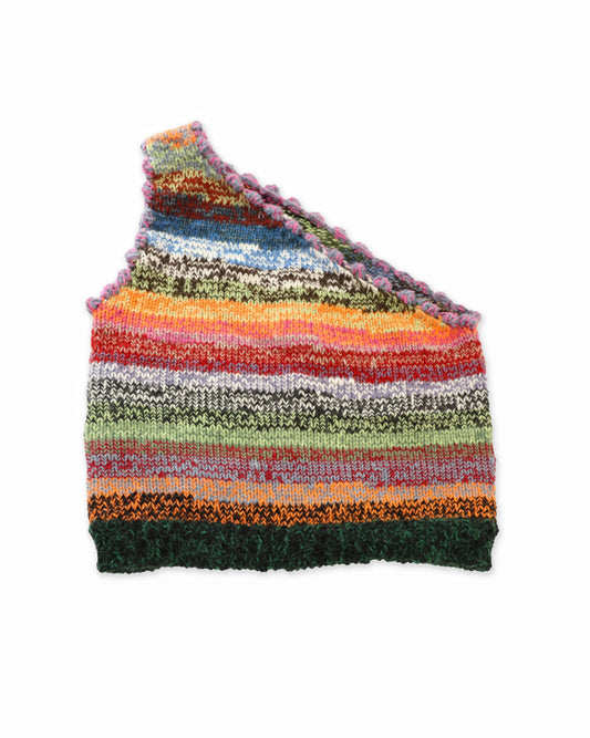 Yvesa | asymmetric knit stripe
