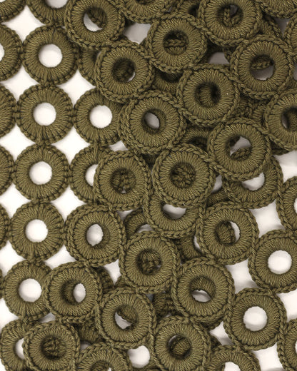 Lirika | loop crochet hip belt with laces